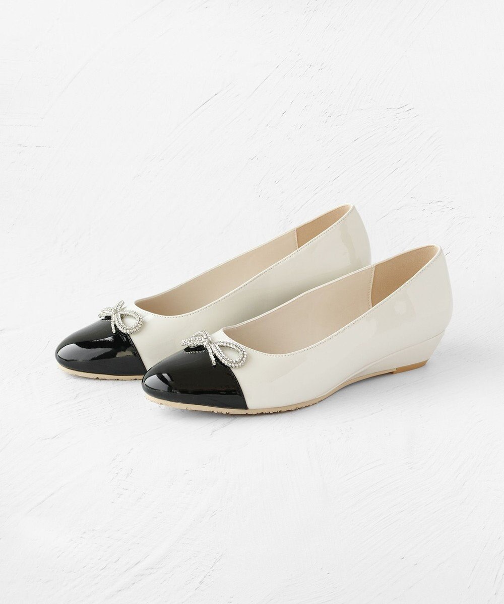 TOCCA 【選べる2デザイン・晴雨兼用】PAIR OF KNOT RAINPUMPS レインパンプス 