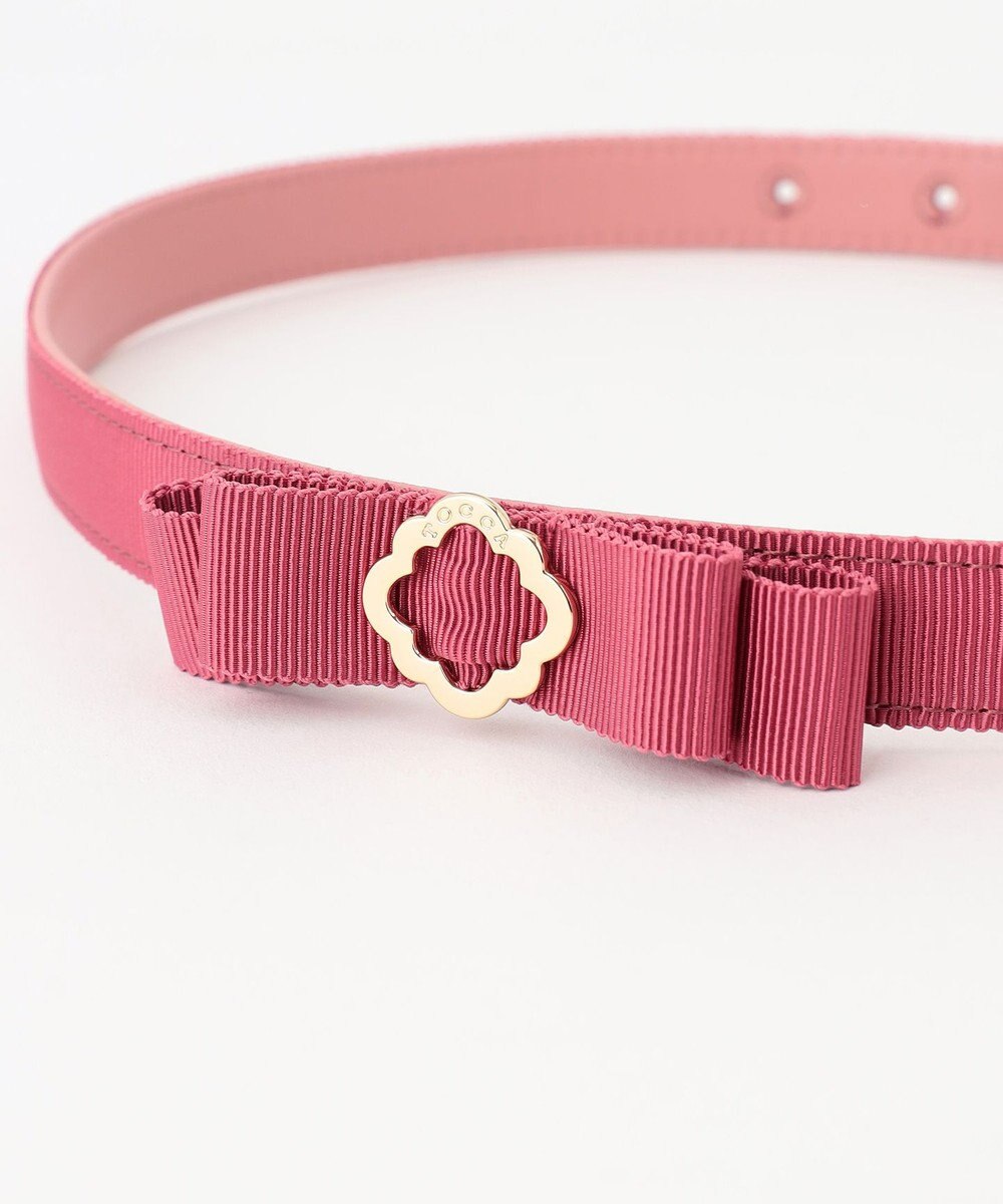 TOCCA CLOVER BUCKLE RIBBON BELT ベルト 