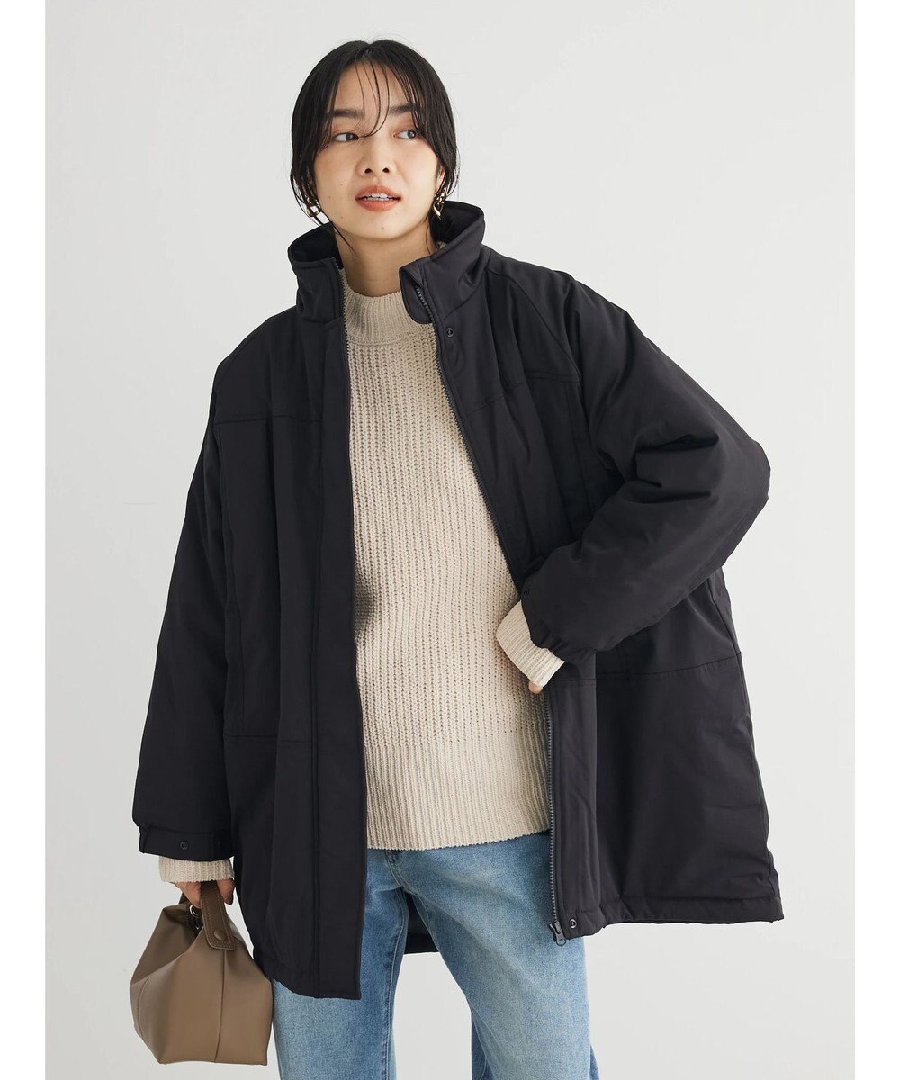 Green Parks ｍｏｋｏモール畦編みモックネックプルオーバー 