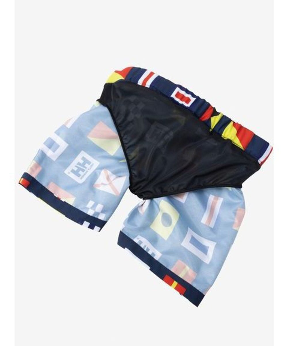 HELLY HANSEN 【キッズ・UVカット・耐海水・耐塩素・記名ラベル付】シグナルフラッグスビーチショーツ 