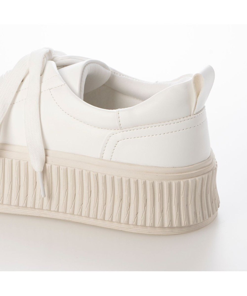 MODE ET JACOMO <noyau>ビジュー付き厚底レースアップスニーカー 