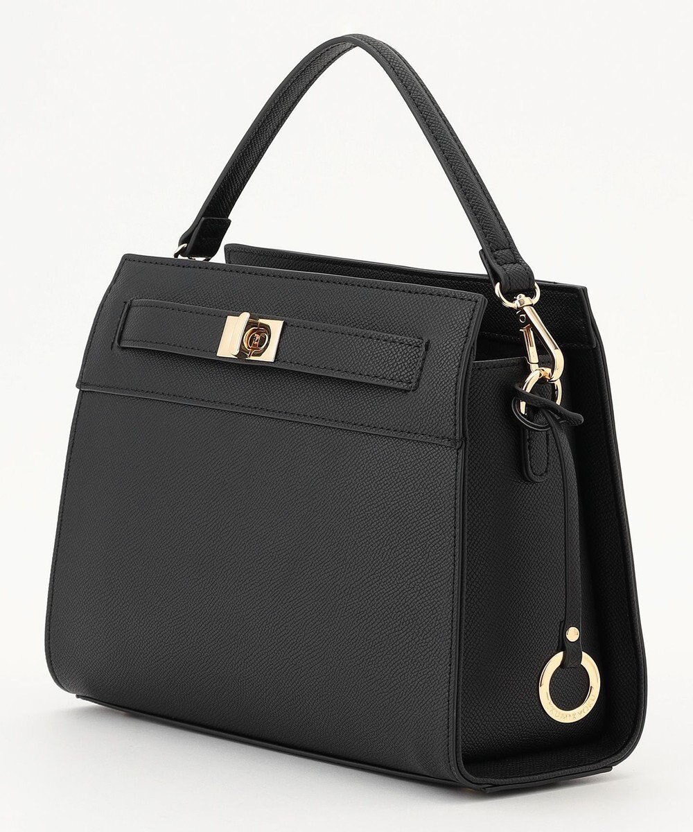 組曲 ベルトデザインスクエアショルダーバッグ 