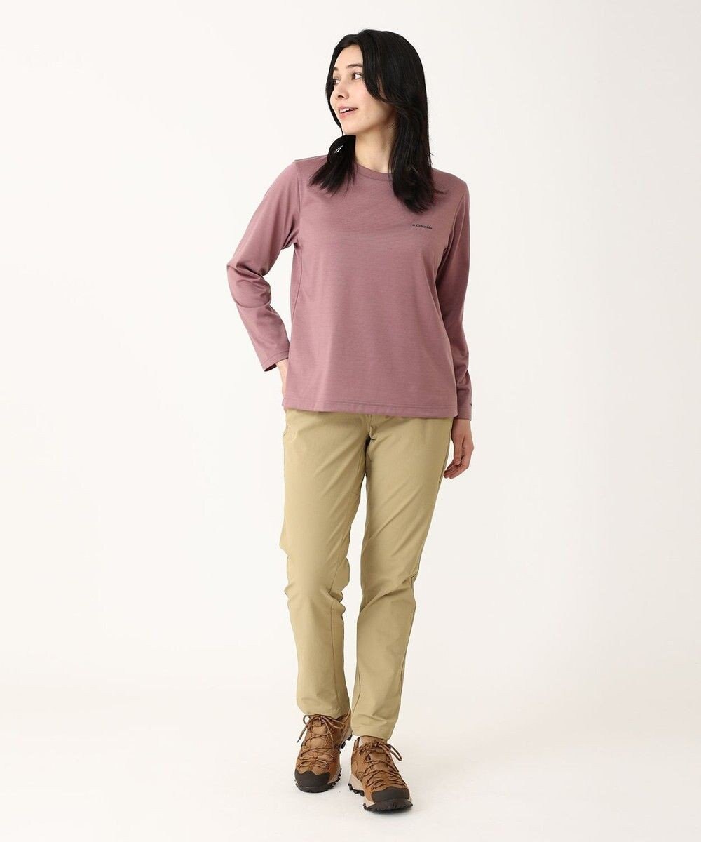 Columbia Columbia/ ウィメンズクレストトゥーフォレストロングスリーブクルー /コロンビア 