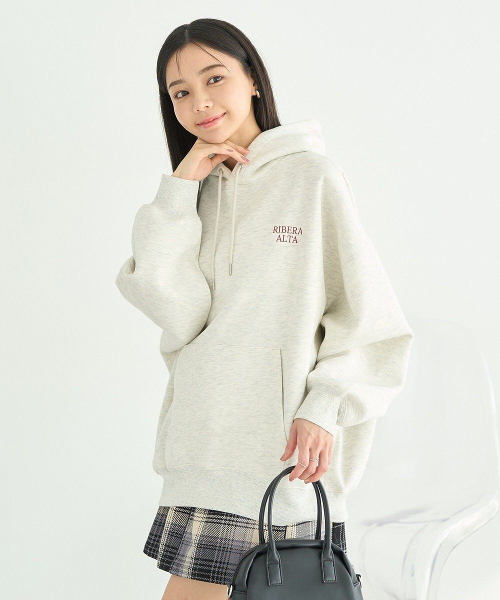 earth music&ecology アソートロゴフーディー 