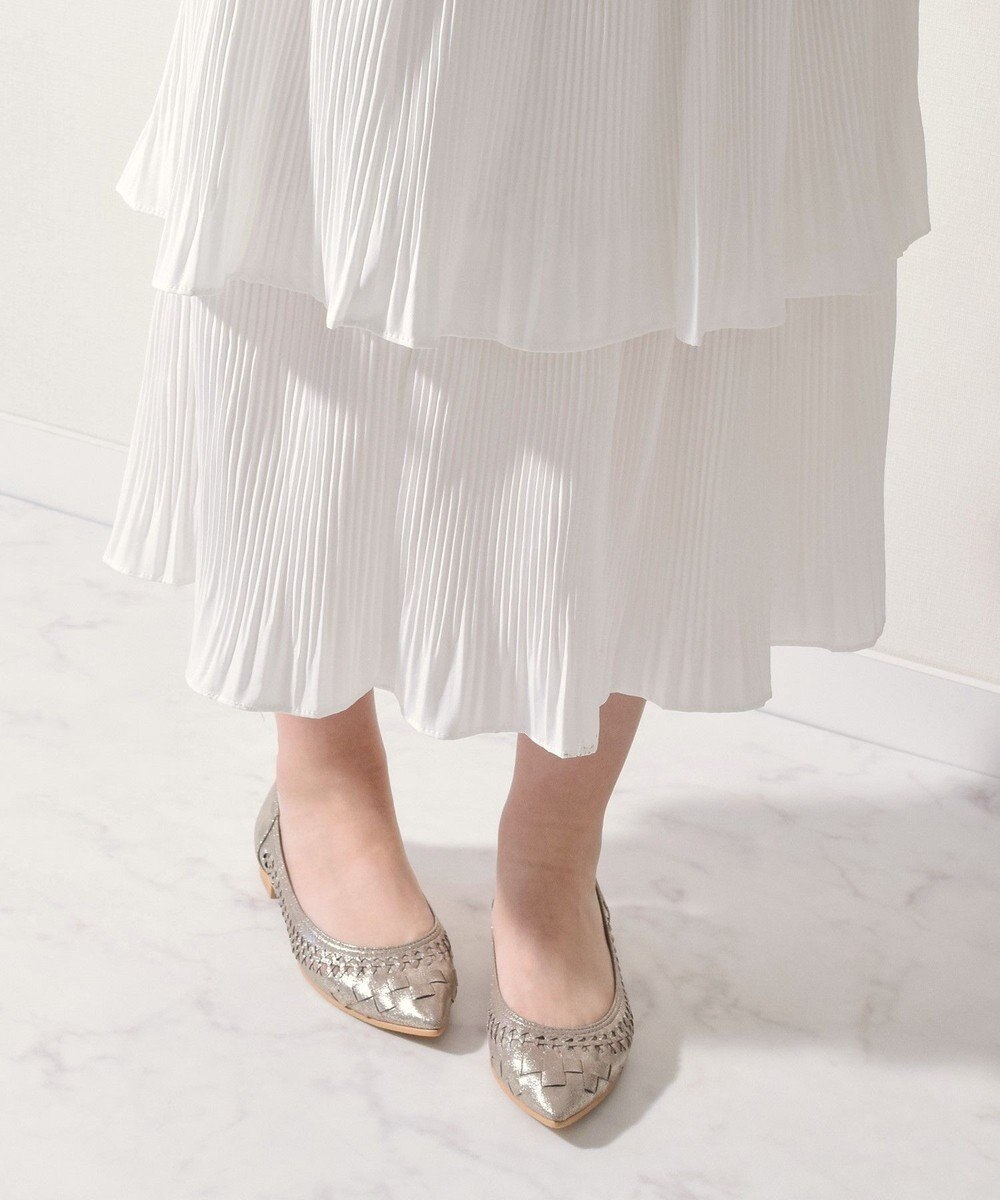 Bridget Birkin 【Bridget Birkin】編み込みフラットシューズ 