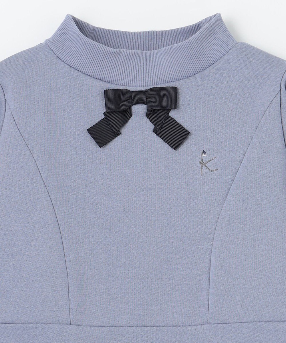 組曲 KIDS 【150-160cm】リボンタイ ワンピース 