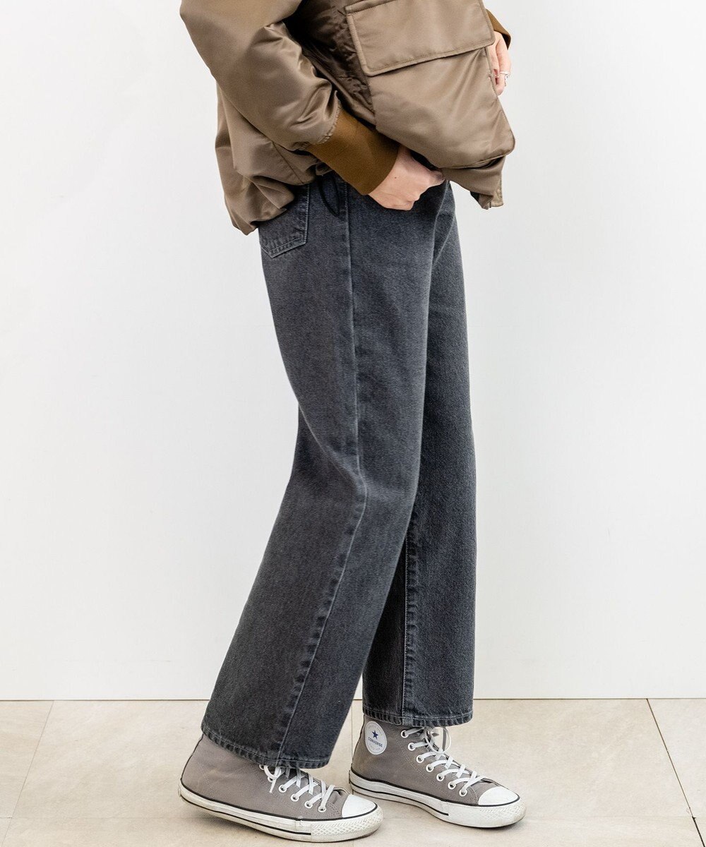 caqu sagging baggy ワイドシルエットデニム 