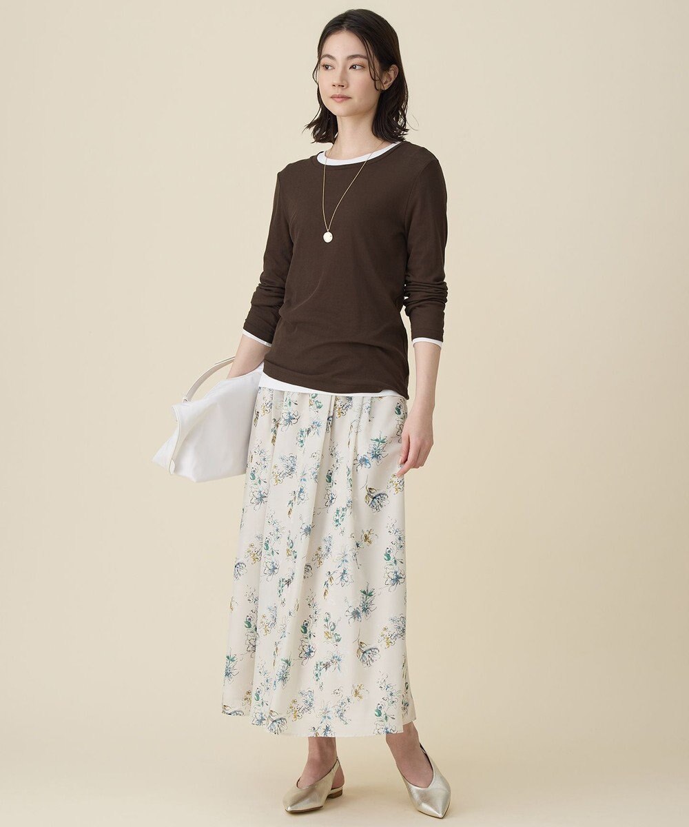 自由区 S レイヤリングシアーインナー カットソー 