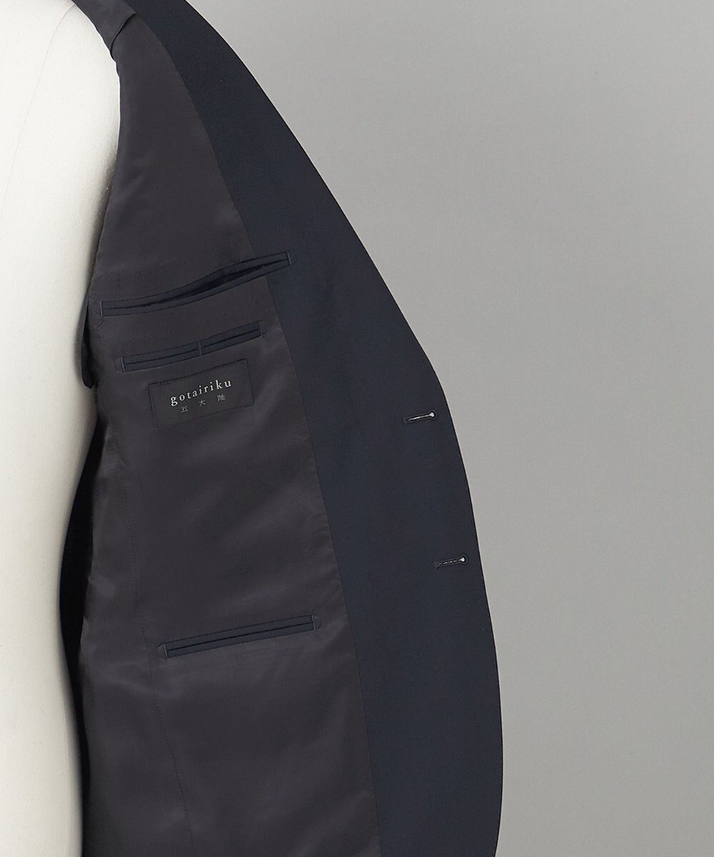 GOTAIRIKU 【オールシーズン対応】WOOL×POLYESTER ライトウェイト スーツ（ネイビー） 