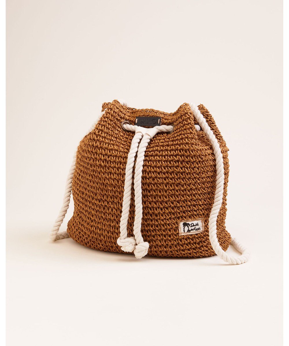 gaimo 【GAIMO/ガイモ】ラフィアミニ巾着バッグ/9079 BACKY 