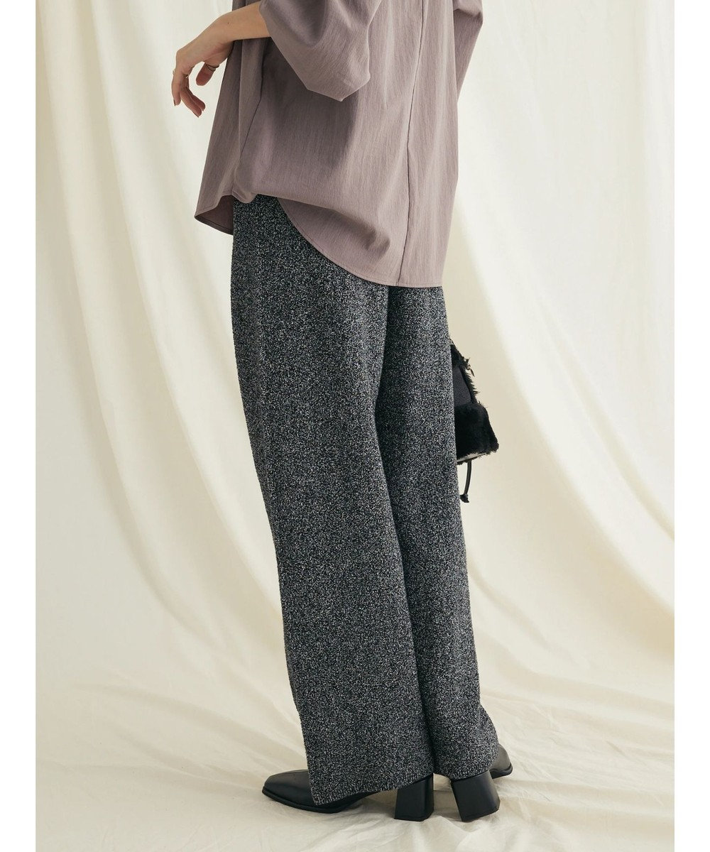 CRAFT STANDARD BOUTIQUE リンクス編みニットパンツ 