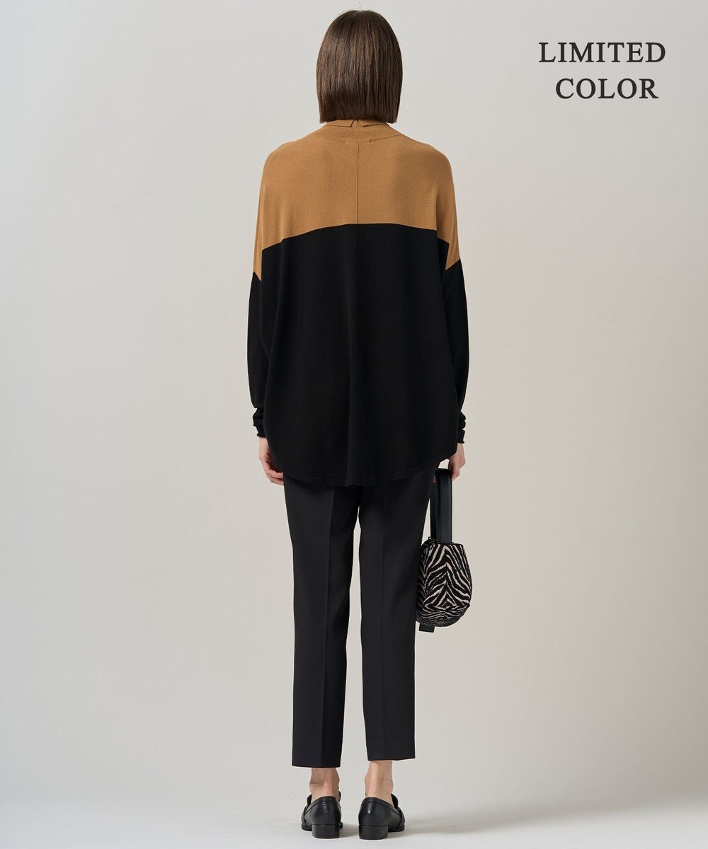 ICB L 【新色追加・WEB限定カラーあり】 ヴィスコースワイド タートルネックプルオーバー 