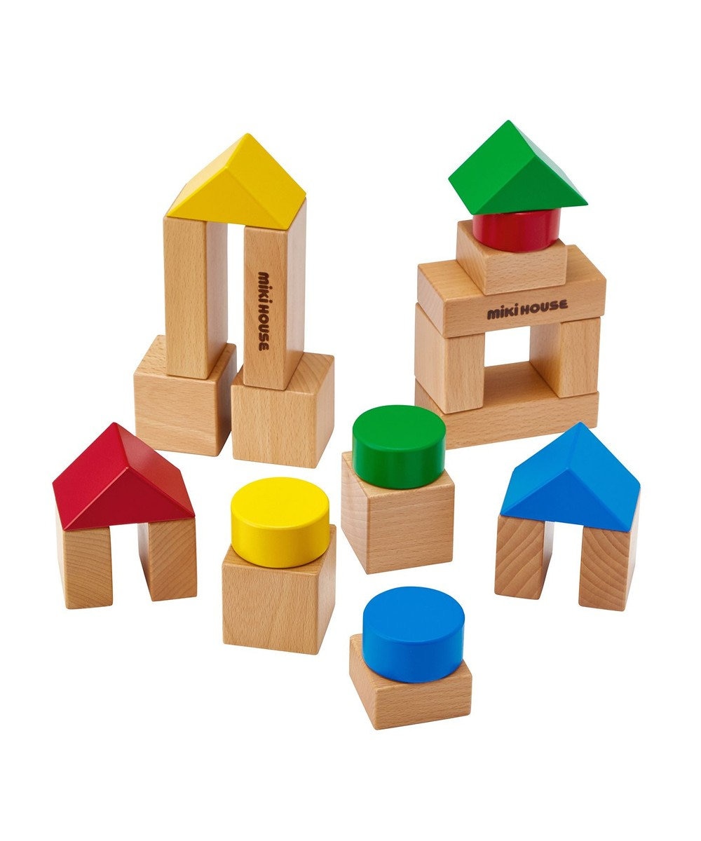 MIKI HOUSE HOT BISCUITS 【ミキハウス】 ウッドブロック 