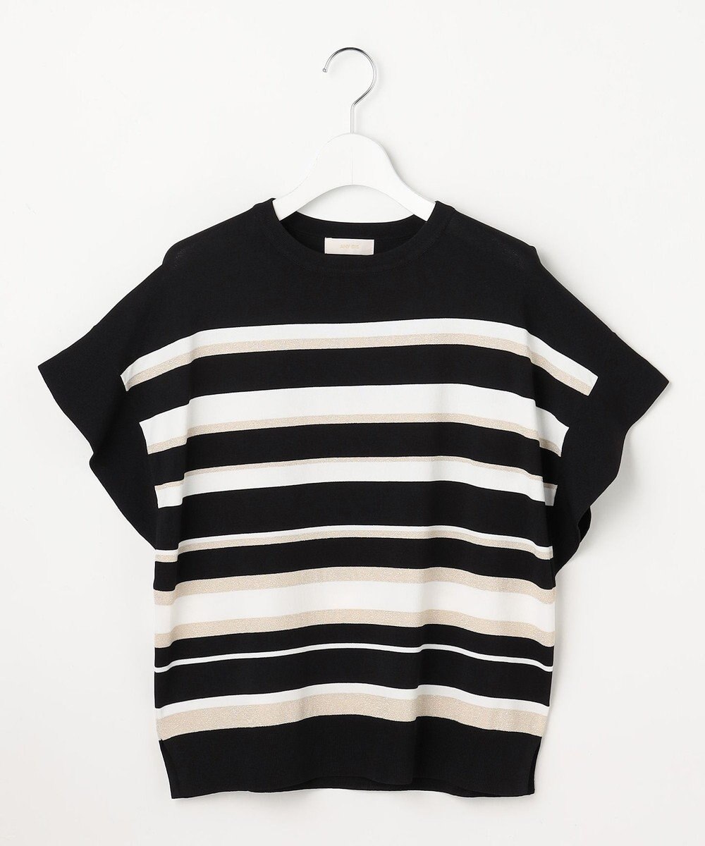 ANY SIS 【アイスタッチ】フレンチスリーブ ニット 