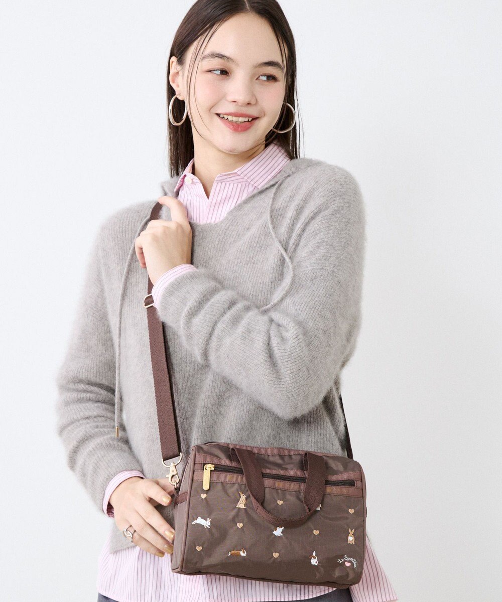 LeSportsac EVERYDAY SM SATCHEL/バニーエンブロイダリー 