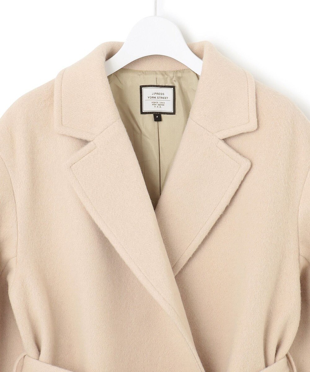 J.PRESS YORK STREET 【WOMEN】メルトン ガウンコート 
