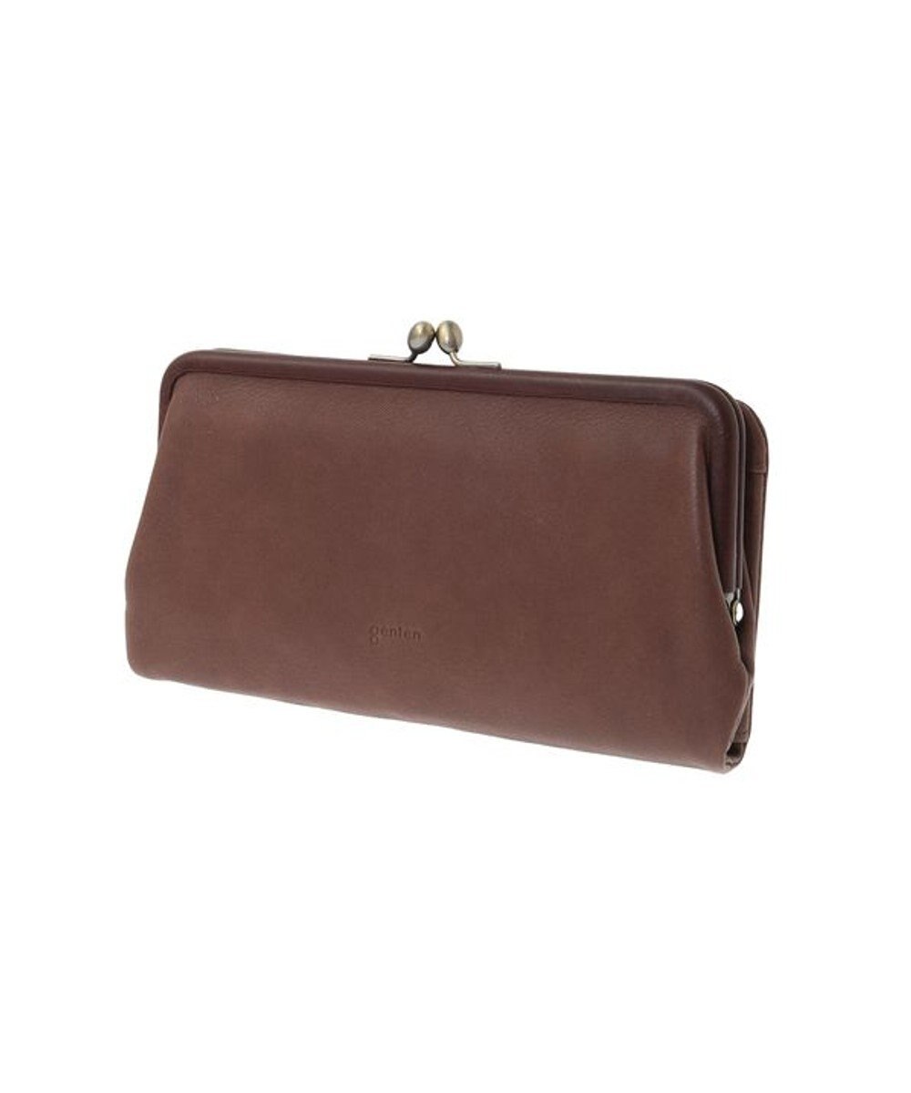 genten gソフト2 口金二つ折り長財布 