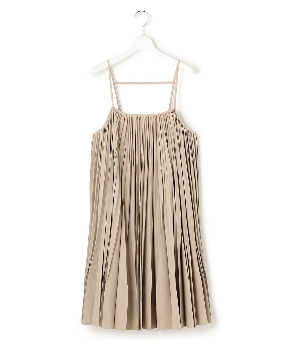 23区 【GOLD LABEL】タスランタイプライター プリーツキャミソール ブラウス 