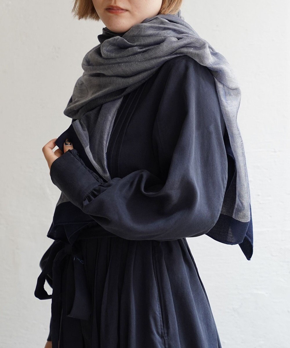 muto frame シルクカシミヤストール 