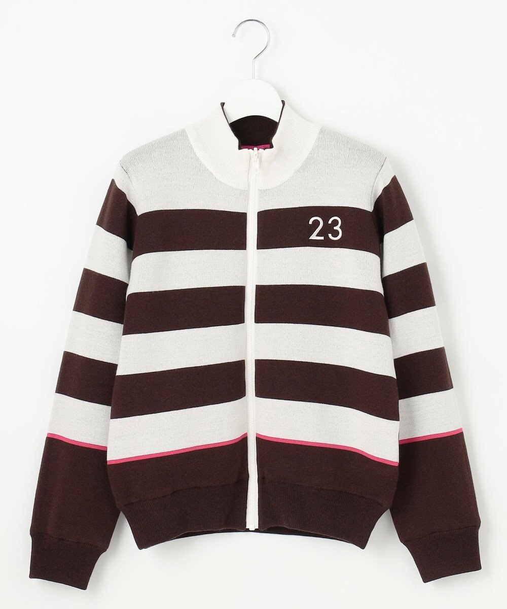 23区GOLF 【WOMEN】リバーシブルニットブルゾン 