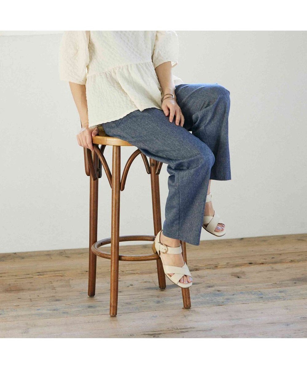 ing <ing>【WEB限定】【3E】ストラップクロスサンダル 