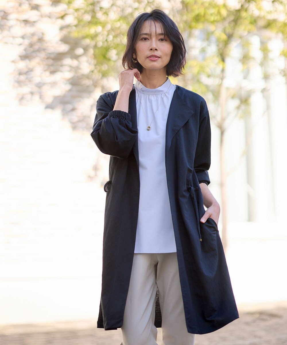 ANY 【洗濯機可/UVケア/接触冷感】ドロストピケカーディガン 