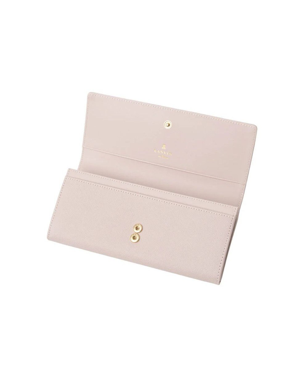 LANVIN en Bleu リュクサンブール かぶせ長財布 