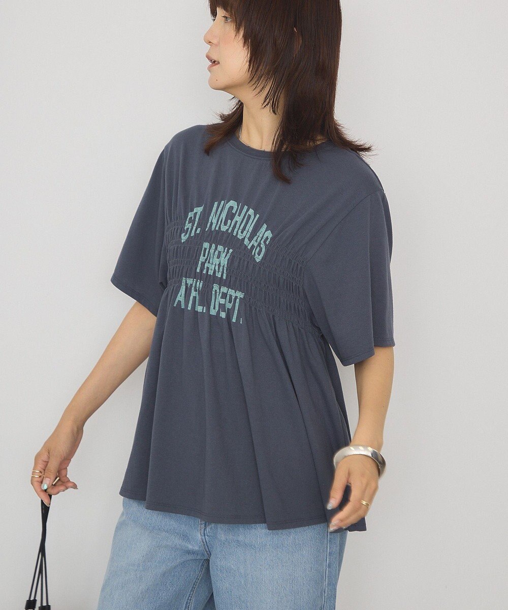 AMERICAN HOLIC シャーリングプリントTシャツ 