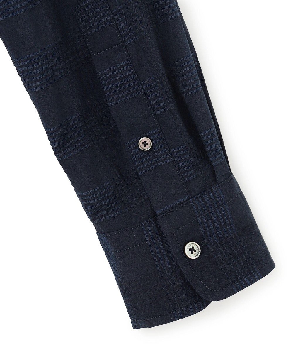 JOSEPH HOMME 【WEB・一部店舗限定】ドビーチェックストレッチ　ウイングカラーシャツ 