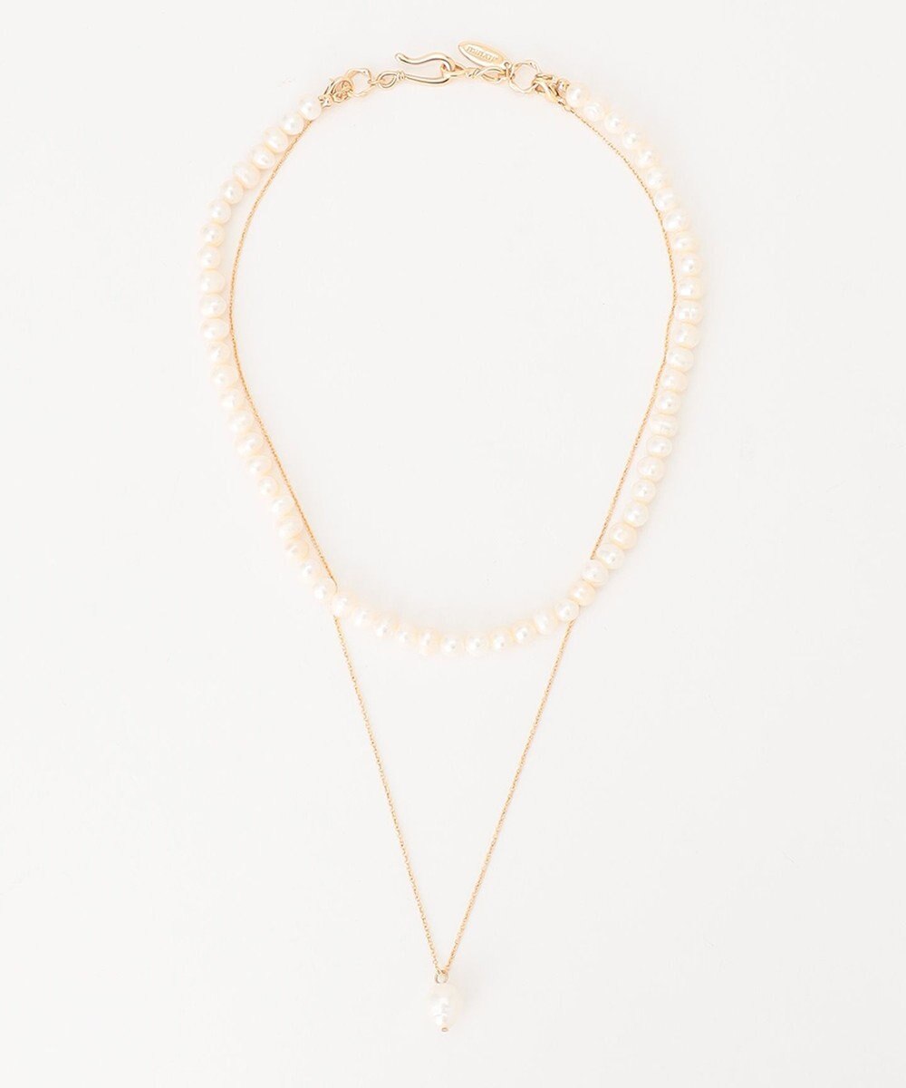 自由区 2連パール ネックレス 