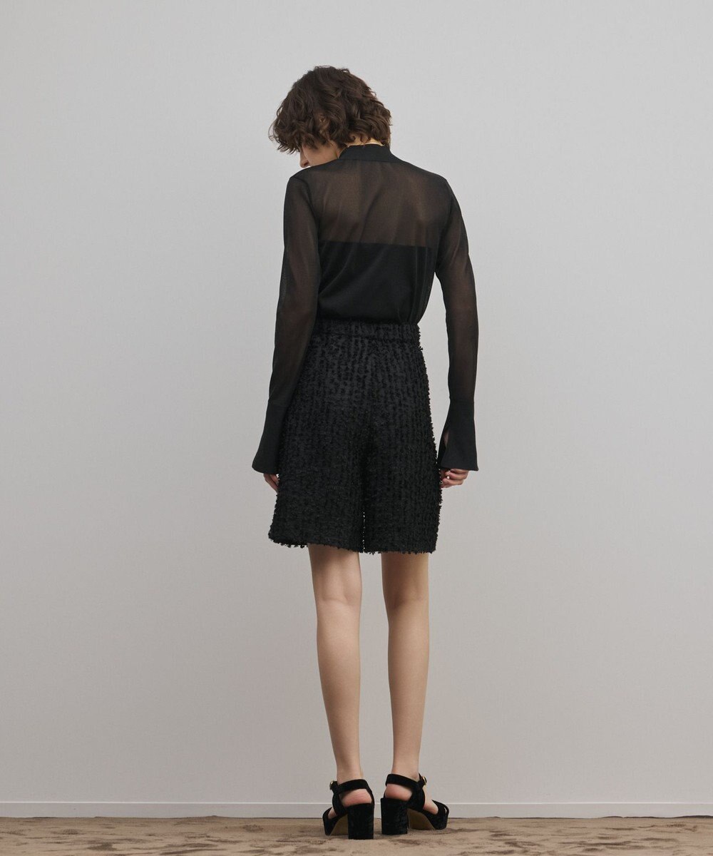 GRACE CONTINENTAL カットジャガードハーフパンツ 