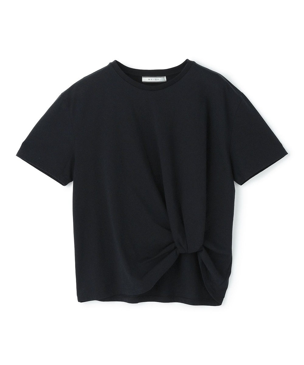 BEIGE， CERUSSITE / フォルムタック ドレープTシャツ 