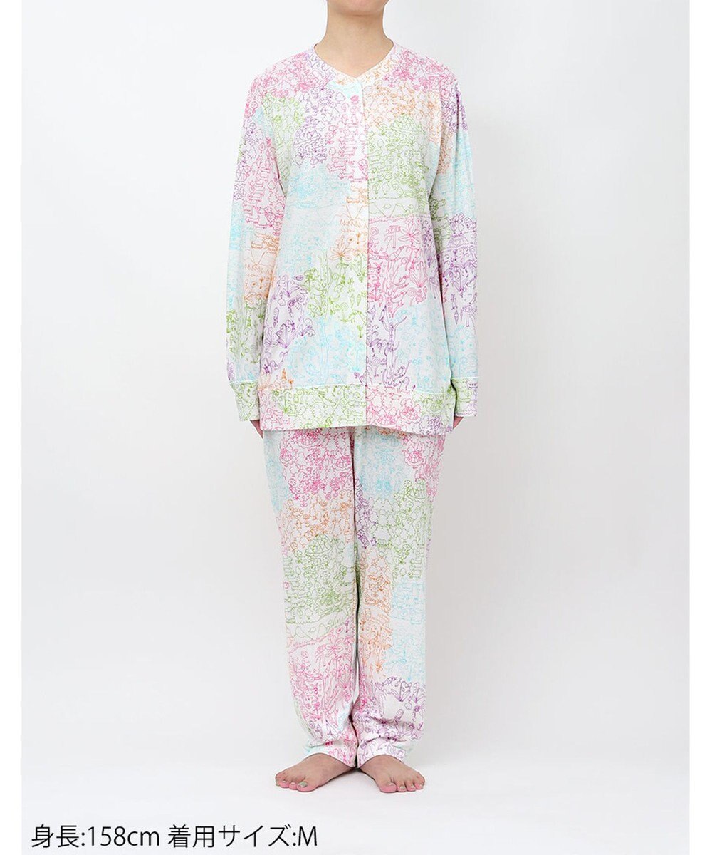 tsumori chisato SLEEP ツモリチサト パジャマ 長袖 長ズボン 綿100%(本体) 接結天竺素材 レディース UDX503 /ワコール 