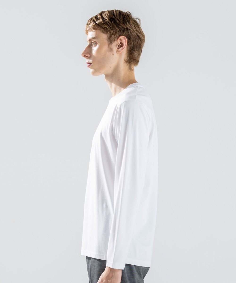 JOSEPH HOMME ハイゲージベアスムース　クルーネック長袖Ｔシャツ 