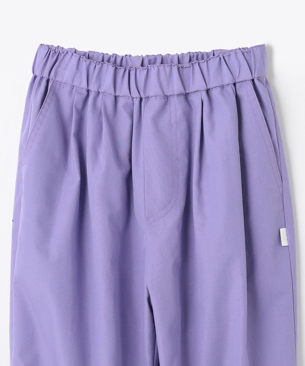 組曲 KIDS 【110-140㎝】フリルクロップ丈 パンツ 