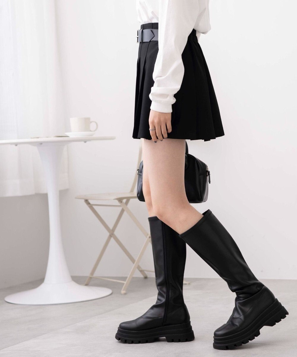 WEGO 【SCHOOL ITEM】バックル付プリーツスカパン 