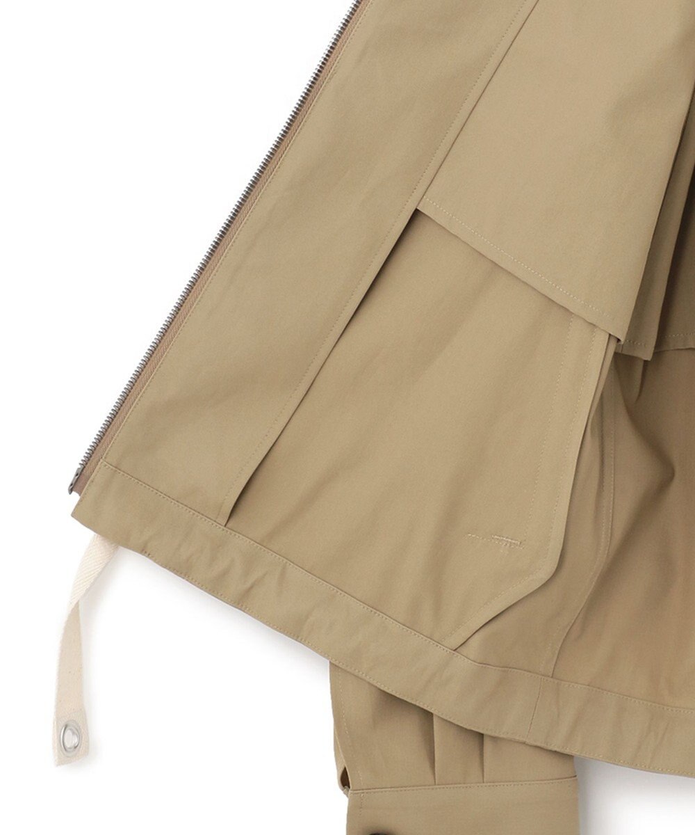 JOSEPH HOMME GASSED LIGHT TWILL ZIP BLOUSON 