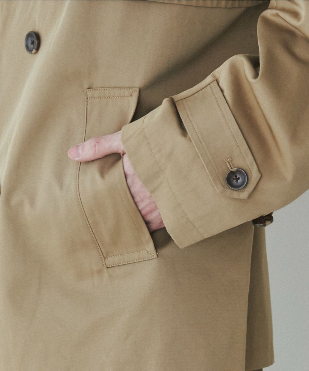 WEGO 【ユニセックス着用ITEM】ショートトレンチジャケット 