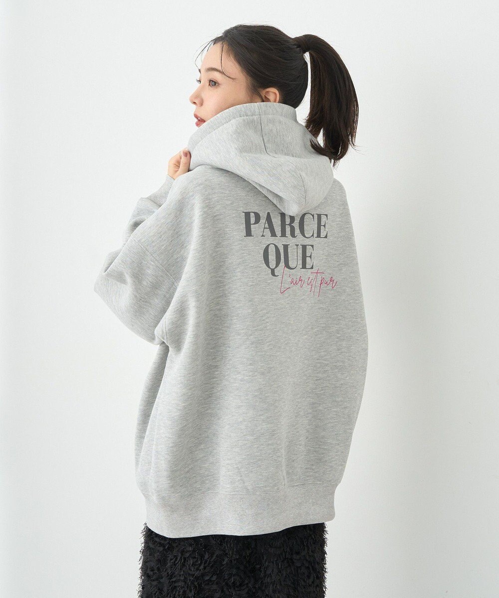 earth music&ecology アソートロゴフーディー 