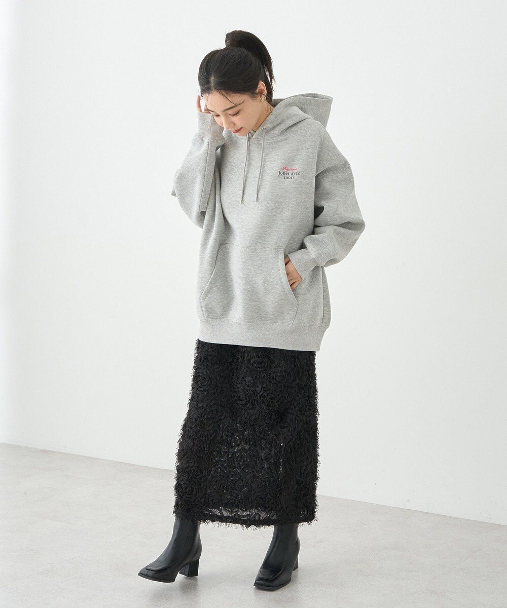 earth music&ecology アソートロゴフーディー 