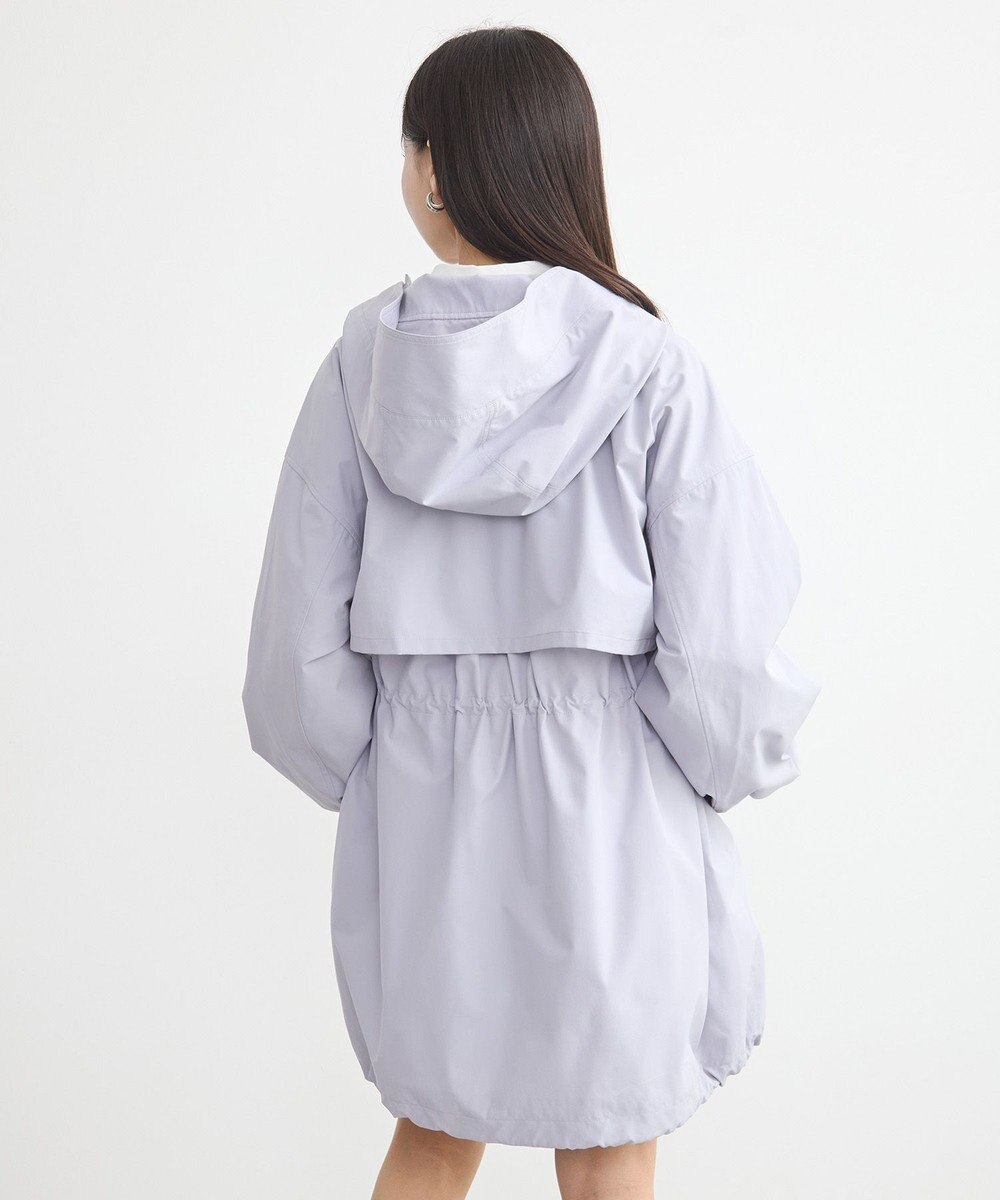 earth music&ecology ドロストミドル丈パーカー 