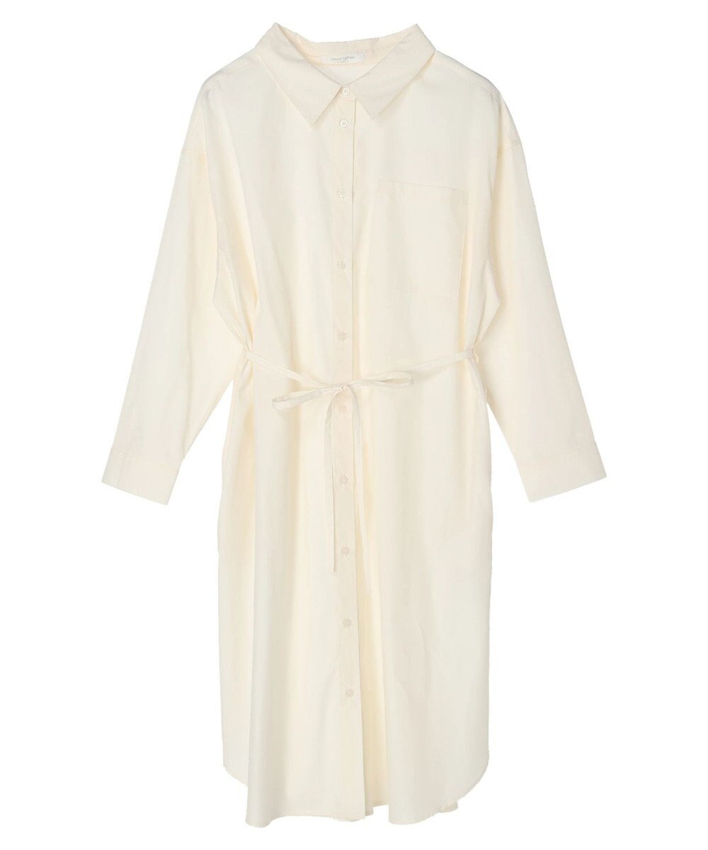 Green Parks ミドル丈シャツワンピースII 