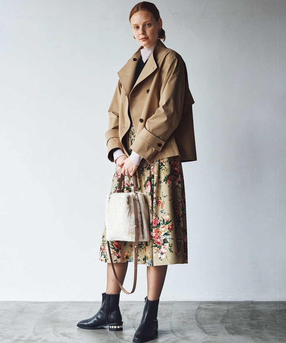 組曲 ホールガーメント ハイネックニット 