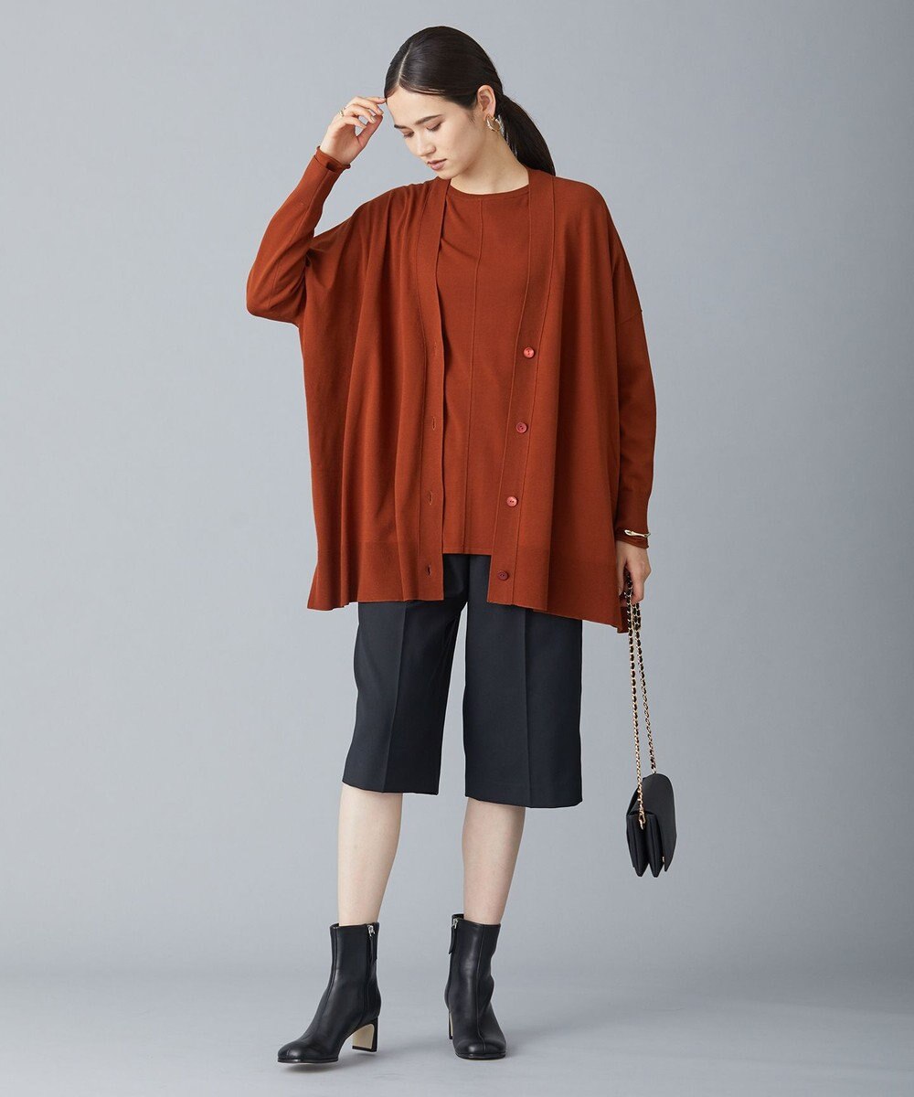 ICB 【洗える】 ウールマットウース ショートパンツ 