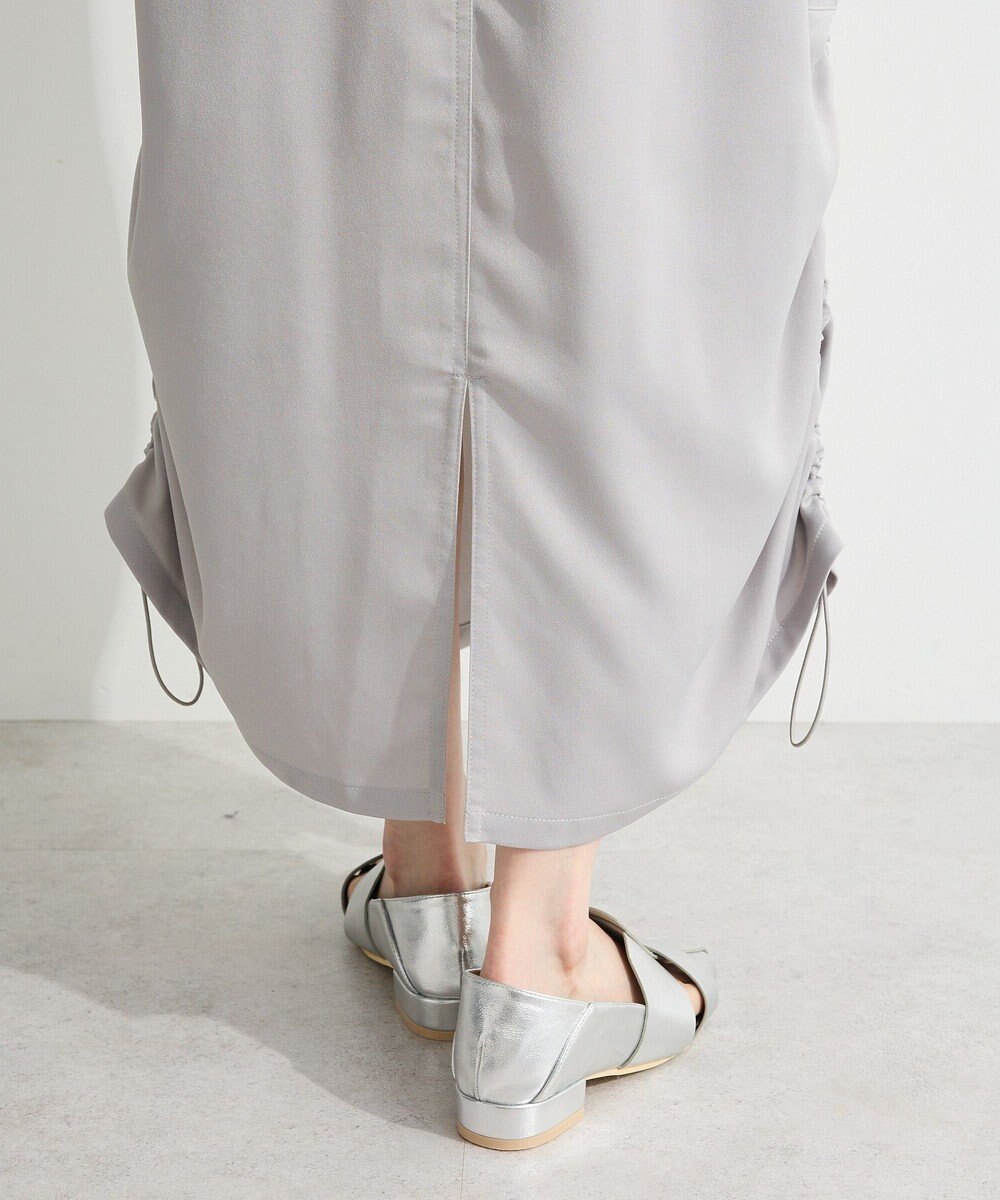 Green Parks サテンカーゴスカート 