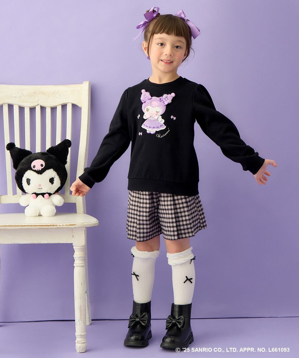 ANY KIDS 【マイメロディ＆クロミ×ANY KIDS】アップリケ トレーナー 