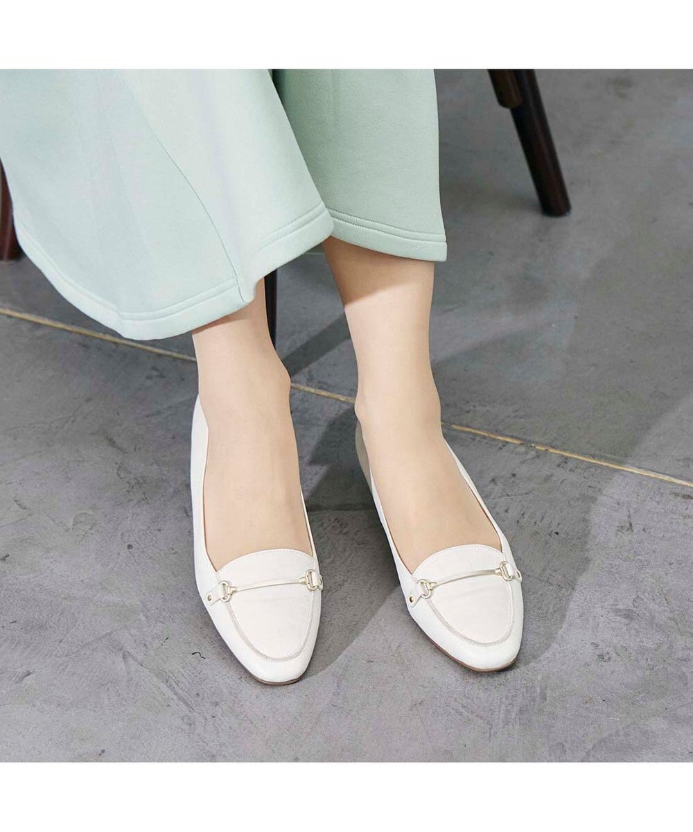 Riz raffinee <Riz raffinee>ビット付きラウンドローファー 