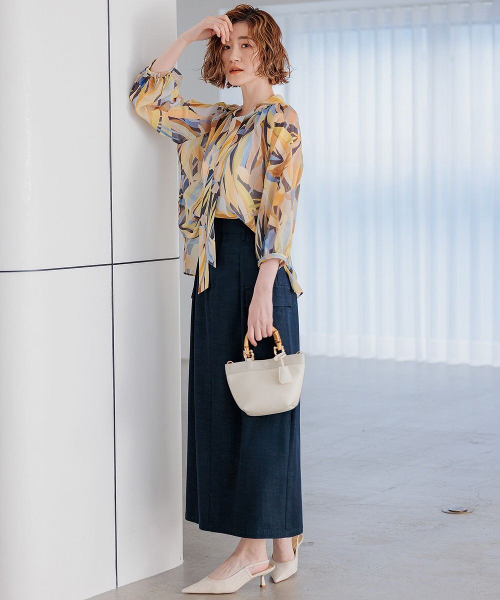 23区 バンブーハンドル ミニ ショルダーバッグ 