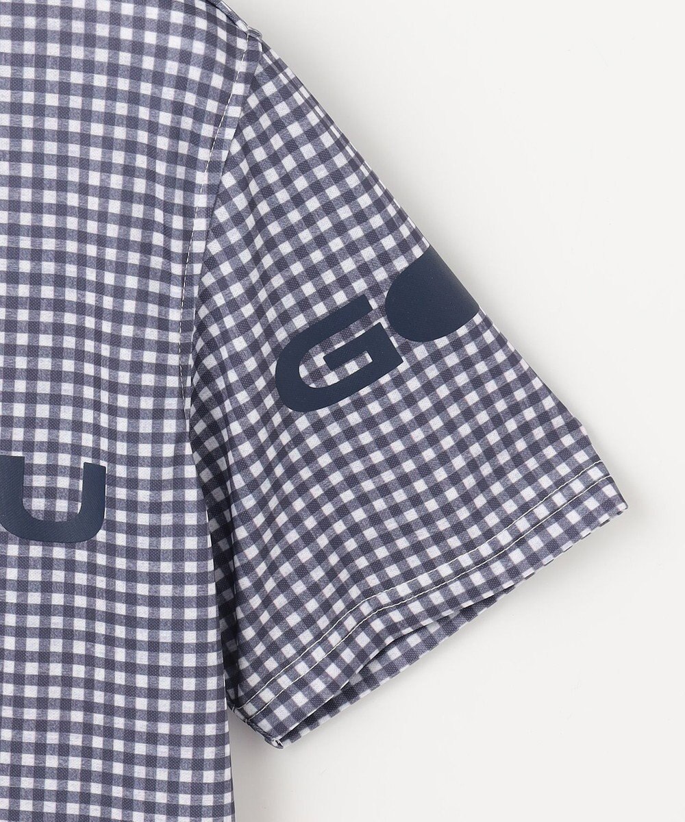 23区GOLF 【MEN】【接触冷感・UVケア・吸水速乾】ギンガムチェック柄 ポロシャツ 