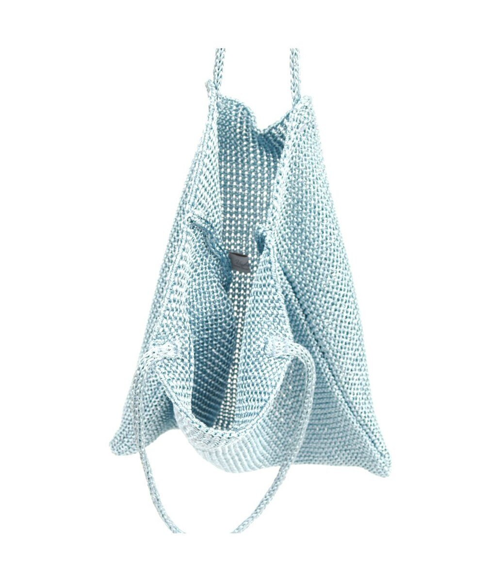 UNBILLION カシュカシュ cachecache / ラメ糸編みトートバッグ 
